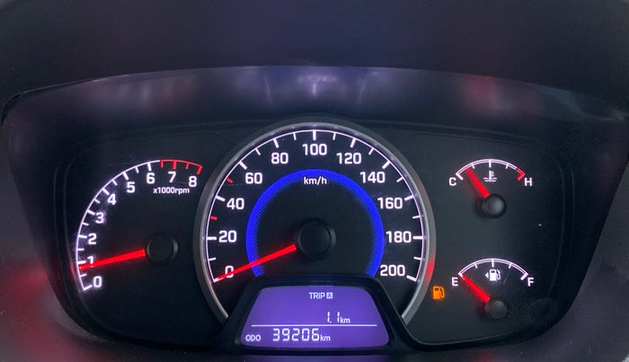 2016 Hyundai Grand i10 SPORTZ 1.2 KAPPA VTVT, Petrol, Manual, 39,206 km, Odometer Image