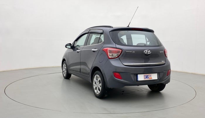 2016 Hyundai Grand i10 SPORTZ 1.2 KAPPA VTVT, Petrol, Manual, 39,206 km, Left Back Diagonal