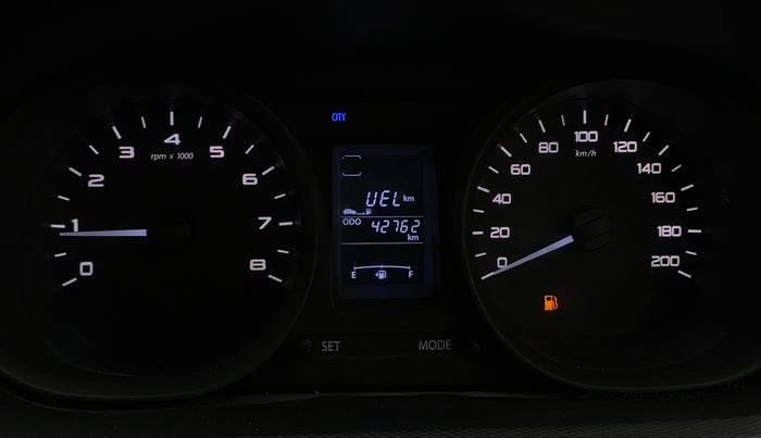 2018 Tata Tiago XT PETROL, Petrol, Manual, 42,758 km, Odometer Image