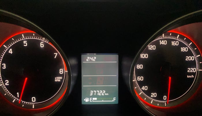2023 Maruti Swift VXI, Petrol, Manual, 37,670 km, Odometer Image