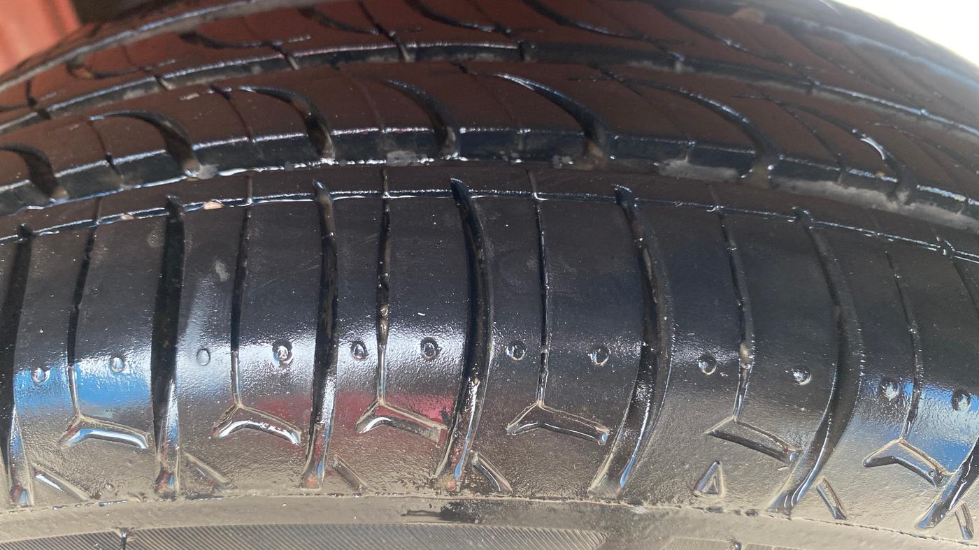 2017 Maruti Alto K10 VXI, Petrol, Manual, 98,670 km, Left Rear Tyre Tread