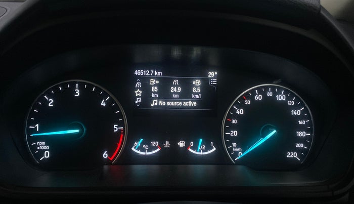 2020 Ford Ecosport TITANIUM 1.5L SPORTS(SUNROOF) DIESEL, Diesel, Manual, 46,487 km, Odometer Image