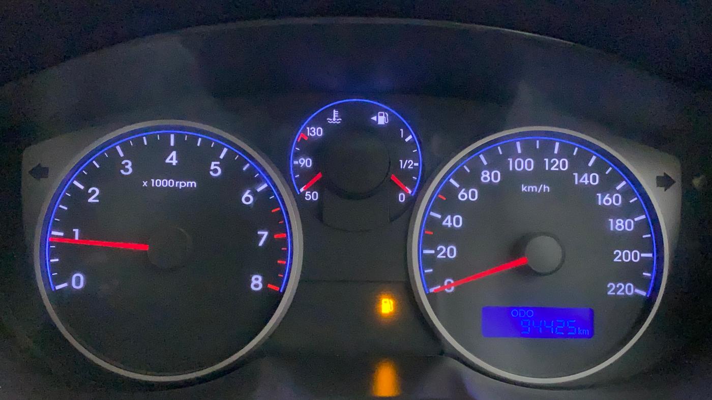 2013 Hyundai i20 MAGNA (O) 1.2, Petrol, Manual, 94,424 km, Odometer Image