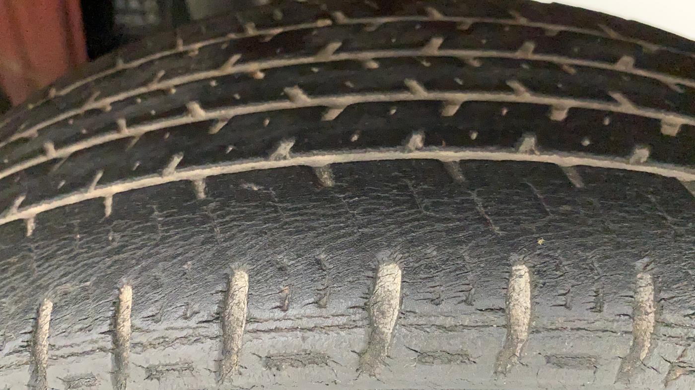 2010 Maruti Alto K10 VXI, Petrol, Manual, 26,735 km, Left Rear Tyre Tread