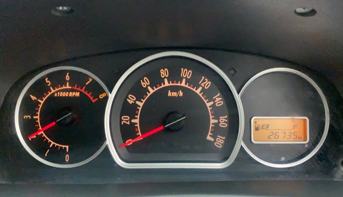 2010 Maruti Alto K10 VXI, Petrol, Manual, 26,735 km, Odometer Image