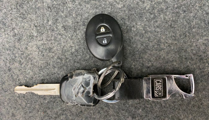 2010 Maruti Alto K10 VXI, Petrol, Manual, 26,735 km, Key Close Up