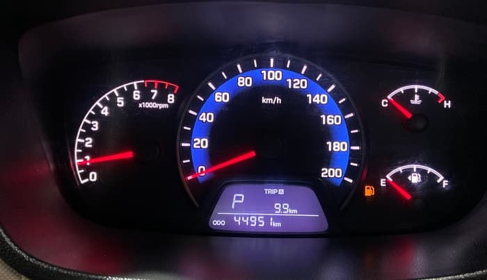 2014 Hyundai Xcent SX AT 1.2 (O), Petrol, Automatic, 44,934 km, Odometer Image