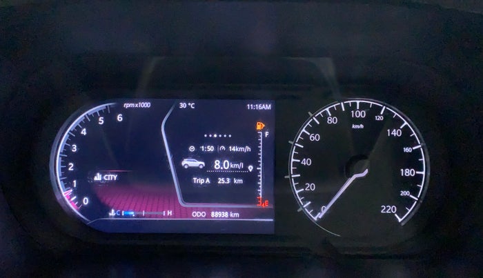 2019 Tata Harrier XZ 2.0L, Diesel, Manual, 88,987 km, Odometer Image
