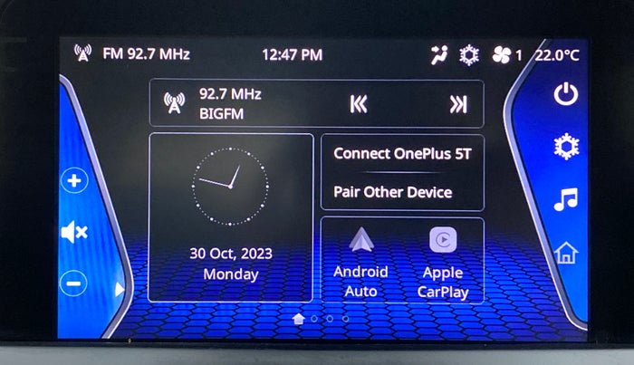2020 Tata ALTROZ XT PETROL, Petrol, Manual, 58,192 km, Touchscreen Infotainment System