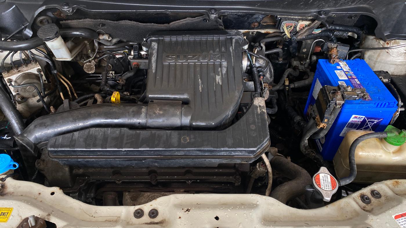 2017 Maruti Ertiga VXI CNG, CNG, Manual, 77,917 km, Engine View