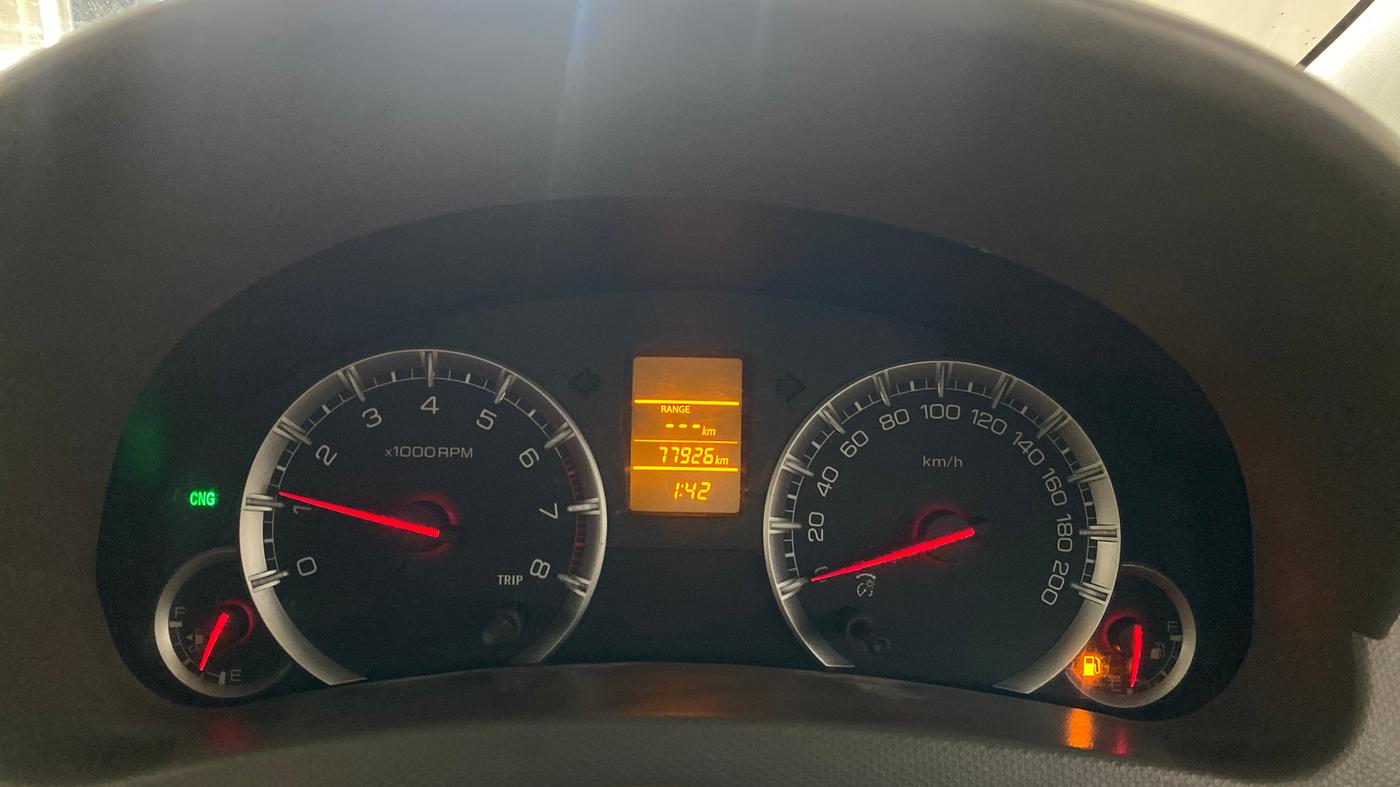 2017 Maruti Ertiga VXI CNG, CNG, Manual, 77,917 km, Odometer Image