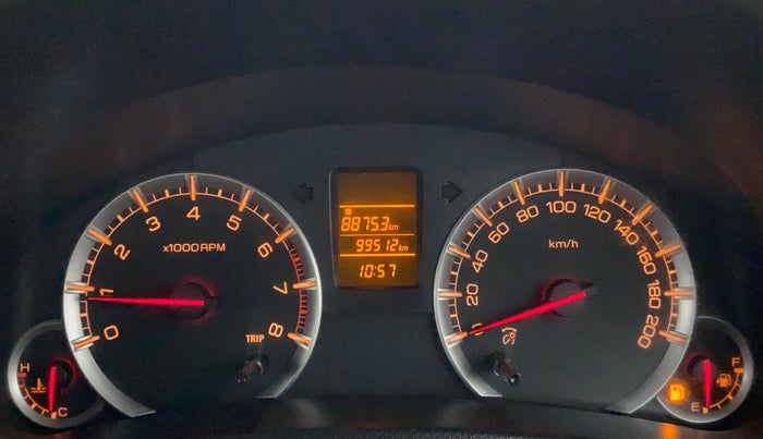 2017 Maruti Swift VXI, Petrol, Manual, 99,645 km, Odometer Image