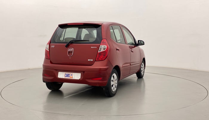 2013 Hyundai i10 SPORTZ 1.2, Petrol, Manual, 29,224 km, Right Back Diagonal