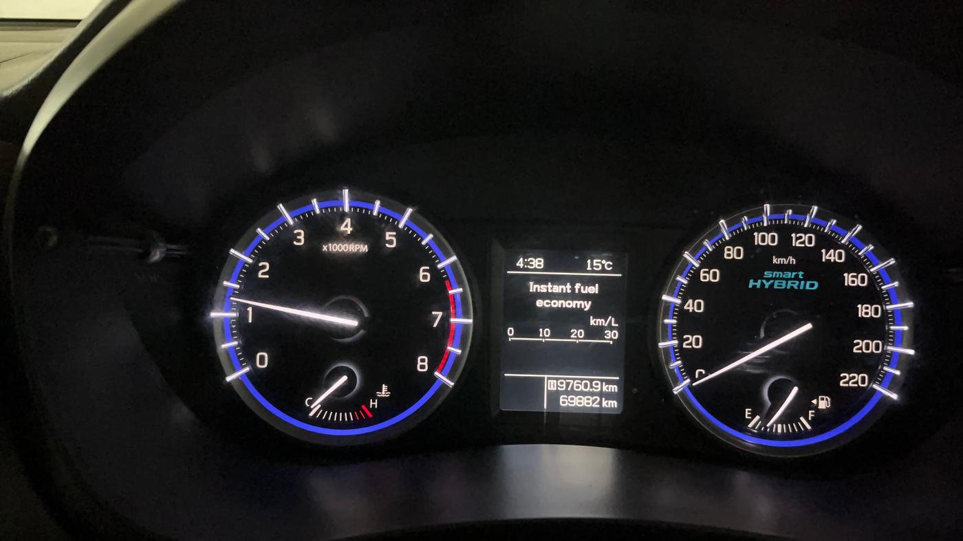2022 Maruti S Cross SIGMA 1.5, Petrol, Manual, 69,906 km, Odometer Image