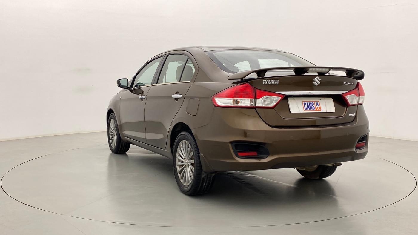 2016 Maruti Ciaz ZXI+ AT, Petrol, Automatic, 69,482 km, Left Back Diagonal
