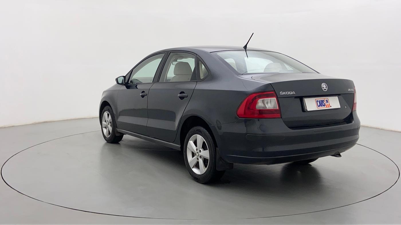 2016 Skoda Rapid 1.6 MPI STYLE AT, Petrol, Automatic, 41,248 km, Left Back Diagonal