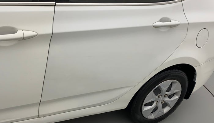 2017 Hyundai Verna 1.6 CRDI S, Diesel, Manual, 98,945 km, Rear left door - Minor scratches