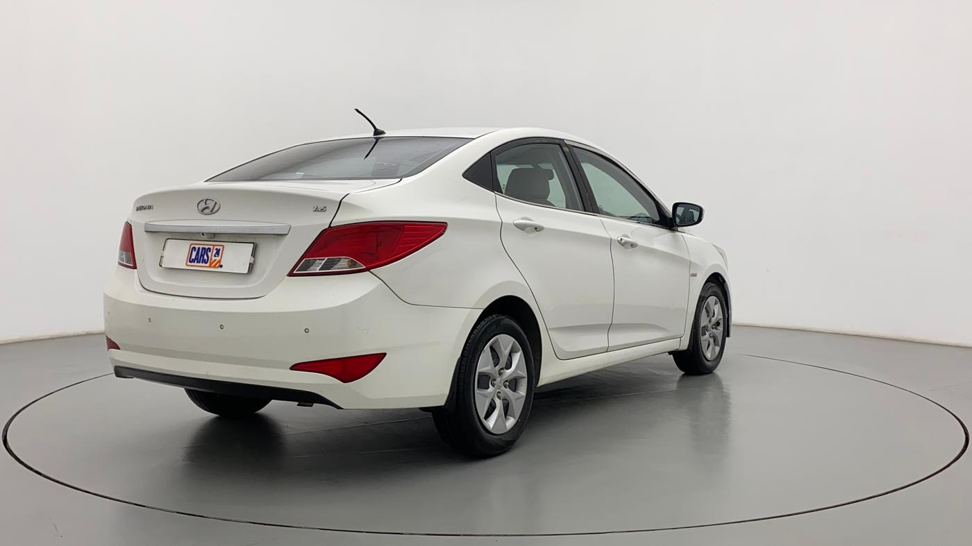 2017 Hyundai Verna 1.6 CRDI S, Diesel, Manual, 98,945 km, Right Back Diagonal