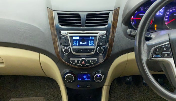 2017 Hyundai Verna 1.6 CRDI S, Diesel, Manual, 98,945 km, Air Conditioner