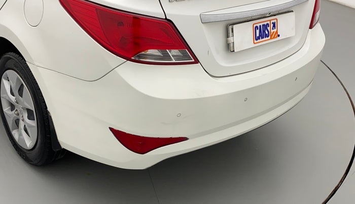 2017 Hyundai Verna 1.6 CRDI S, Diesel, Manual, 98,945 km, Rear bumper - Minor scratches