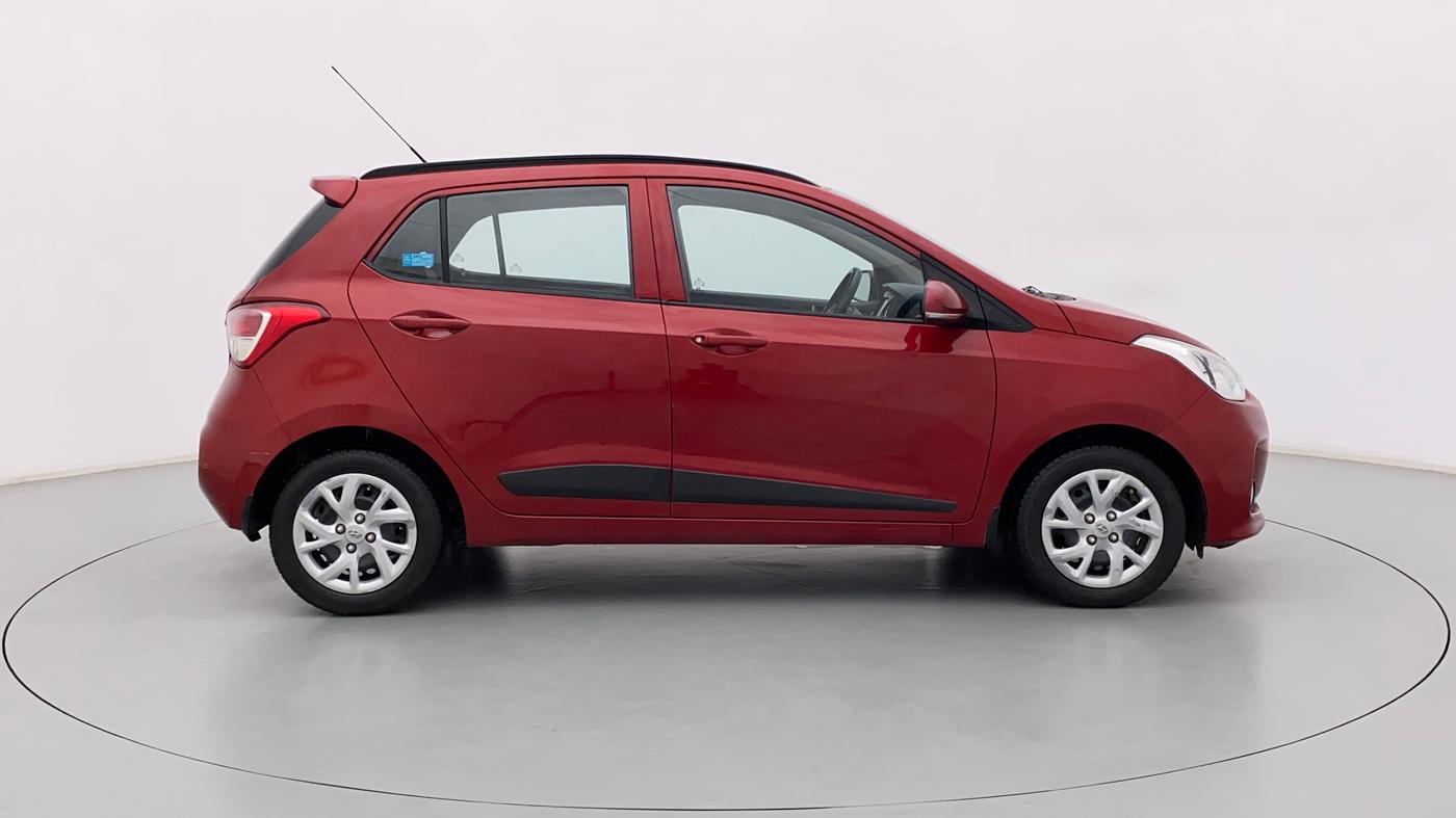 2019 Hyundai Grand i10 SPORTZ 1.2 KAPPA VTVT, Petrol, Manual, 48,917 km, Right Side View