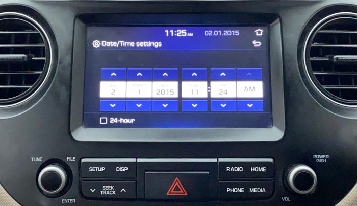 2019 Hyundai Grand i10 SPORTZ 1.2 KAPPA VTVT, Petrol, Manual, 48,917 km, Infotainment System