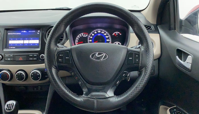 2019 Hyundai Grand i10 SPORTZ 1.2 KAPPA VTVT, Petrol, Manual, 48,917 km, Steering Wheel Close Up
