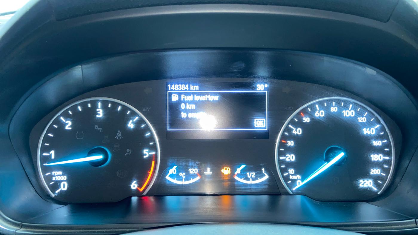 2021 Ford Ecosport TITANIUM 1.5L DIESEL, Diesel, Manual, 1,48,365 km, Odometer Image