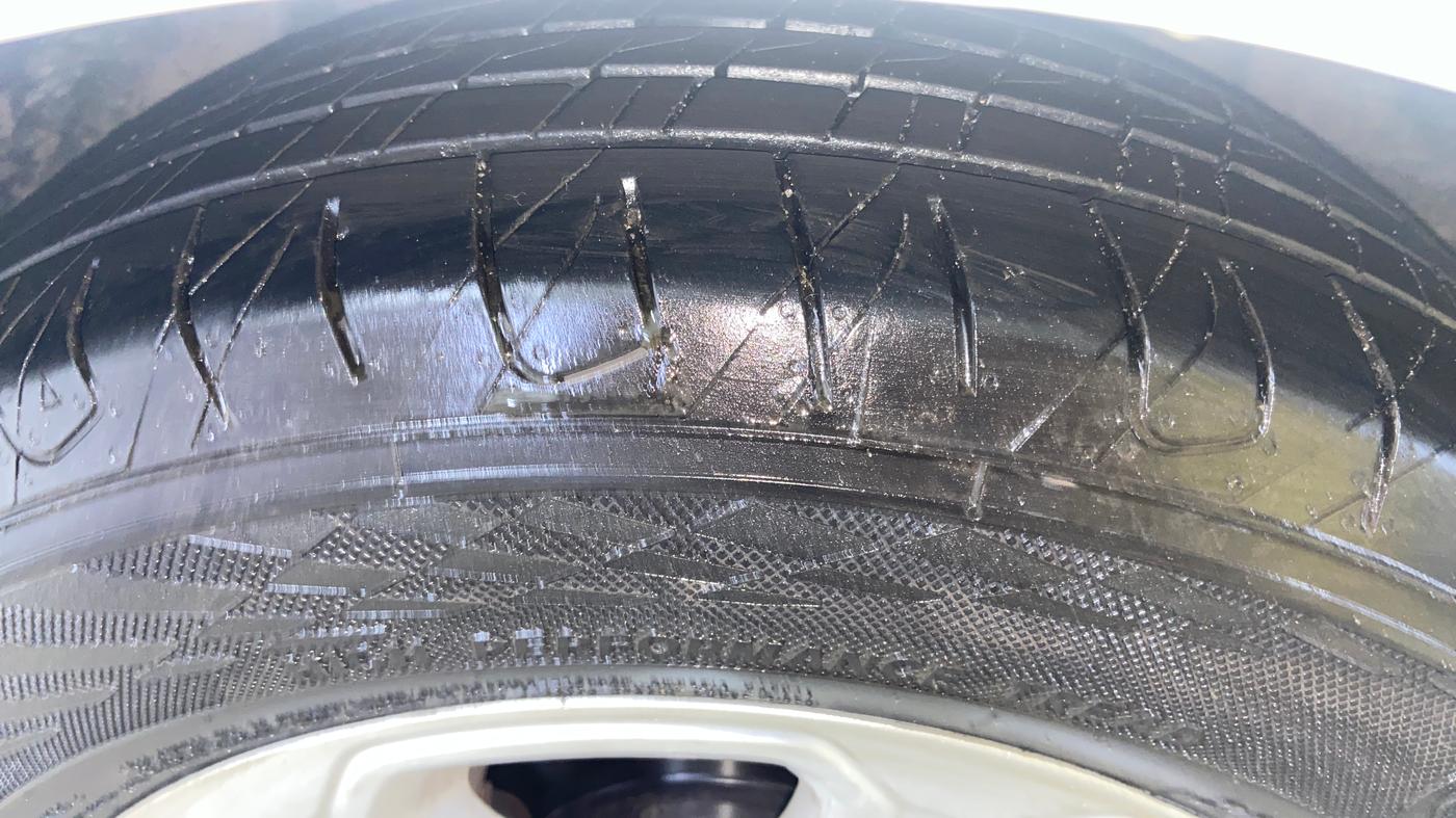 2021 Ford Ecosport TITANIUM 1.5L DIESEL, Diesel, Manual, 1,48,365 km, Left Front Tyre Tread