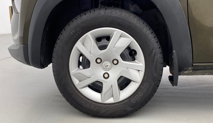 2021 Renault Kwid 1.0 RXT Opt AT, Petrol, Automatic, 7,352 km, Left Front Wheel