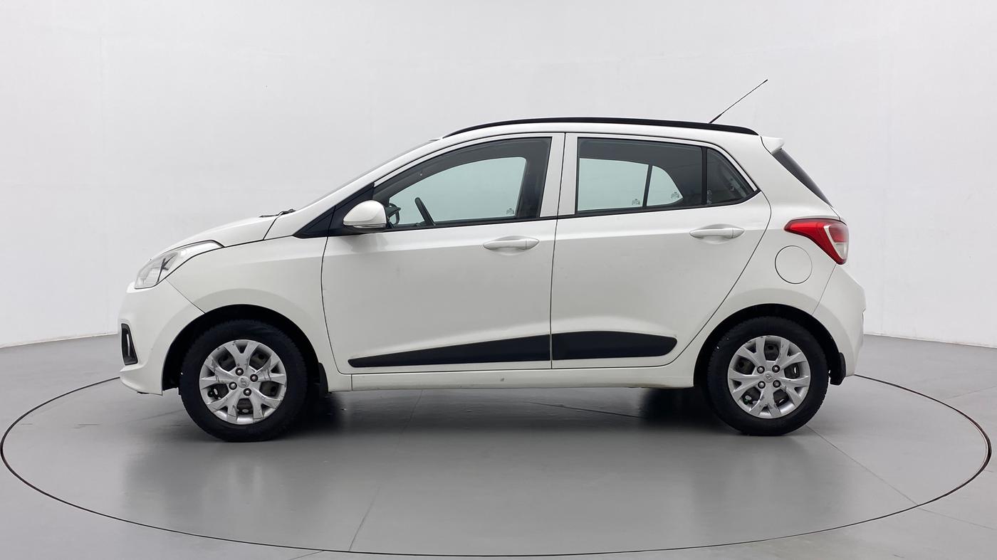 2016 Hyundai Grand i10 SPORTZ 1.2 KAPPA VTVT, CNG, Manual, 66,284 km, Left Side