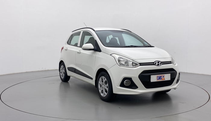 2016 Hyundai Grand i10 SPORTZ 1.2 KAPPA VTVT, CNG, Manual, 66,284 km, Right Front Diagonal