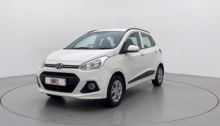 2016 Hyundai Grand i10 SPORTZ 1.2 KAPPA VTVT, CNG, Manual, 66,284 km, Left Front Diagonal