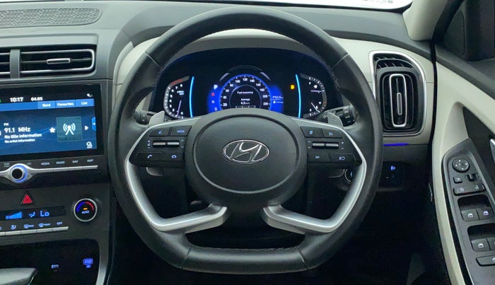2021 Hyundai Creta SX (O) IVT 1.5 PETROL, Petrol, Automatic, 21,307 km, Steering Wheel Close Up