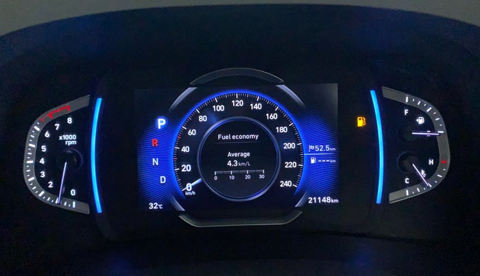 2021 Hyundai Creta SX (O) IVT 1.5 PETROL, Petrol, Automatic, 21,307 km, Odometer Image