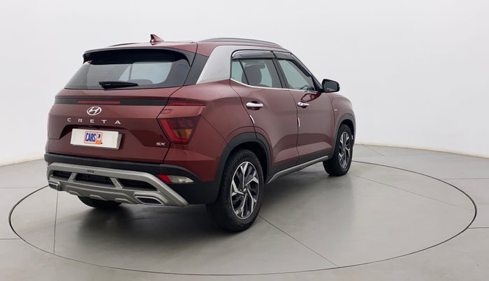 2021 Hyundai Creta SX (O) IVT 1.5 PETROL, Petrol, Automatic, 21,307 km, Right Back Diagonal