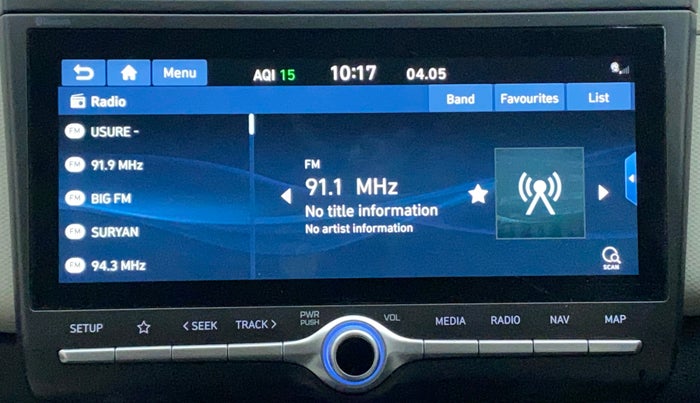 2021 Hyundai Creta SX (O) IVT 1.5 PETROL, Petrol, Automatic, 21,307 km, Infotainment System