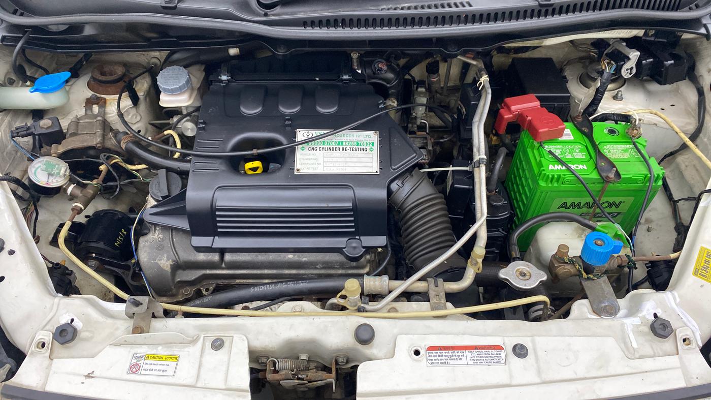 2016 Maruti Wagon R 1.0 VXI, CNG, Manual, 99,577 km, Open Bonet