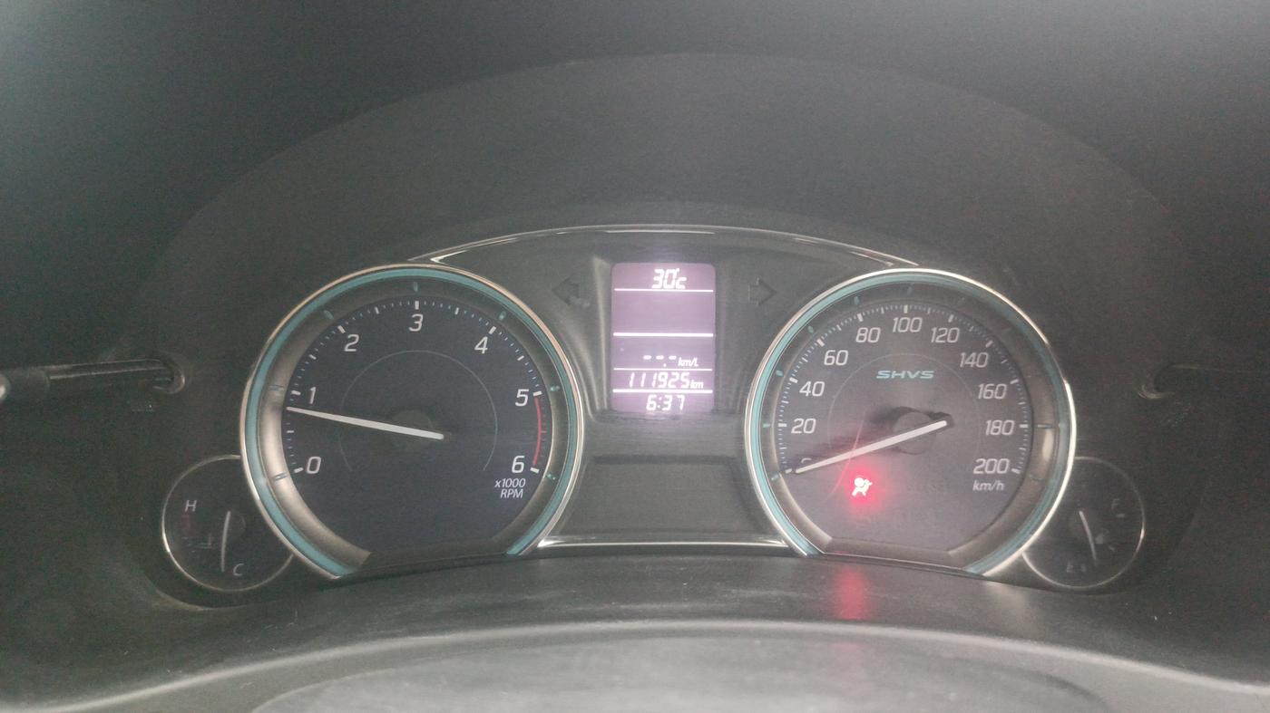 2016 Maruti Ciaz ZDI+ SHVS, Diesel, Manual, 1,11,925 km, Odometer Image