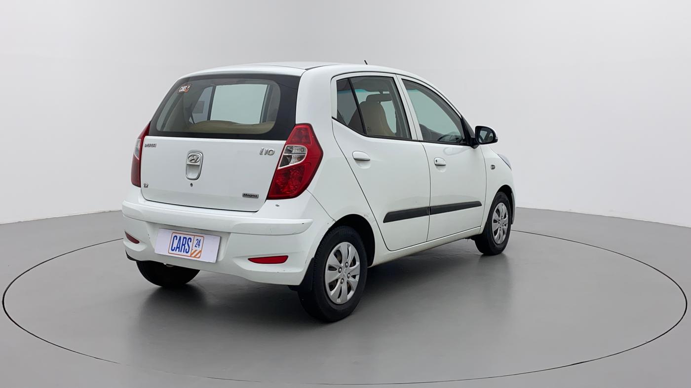 2012 Hyundai i10 MAGNA 1.2, Petrol, Manual, 53,100 km, Right Back Diagonal