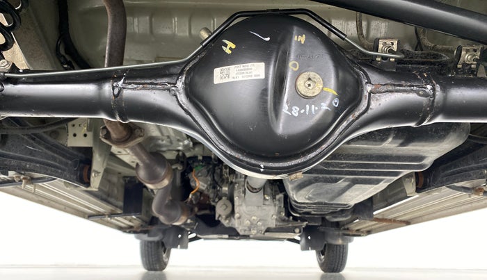 2020 Maruti Eeco 5 STR WITH AC PLUSHTR, Petrol, Manual, 7,729 km, Rear Underbody
