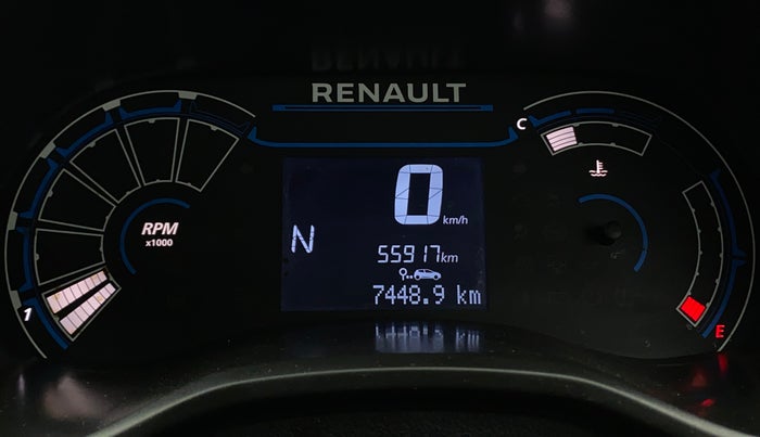 2020 Renault TRIBER RXZ AMT, Petrol, Automatic, 55,886 km, Odometer Image