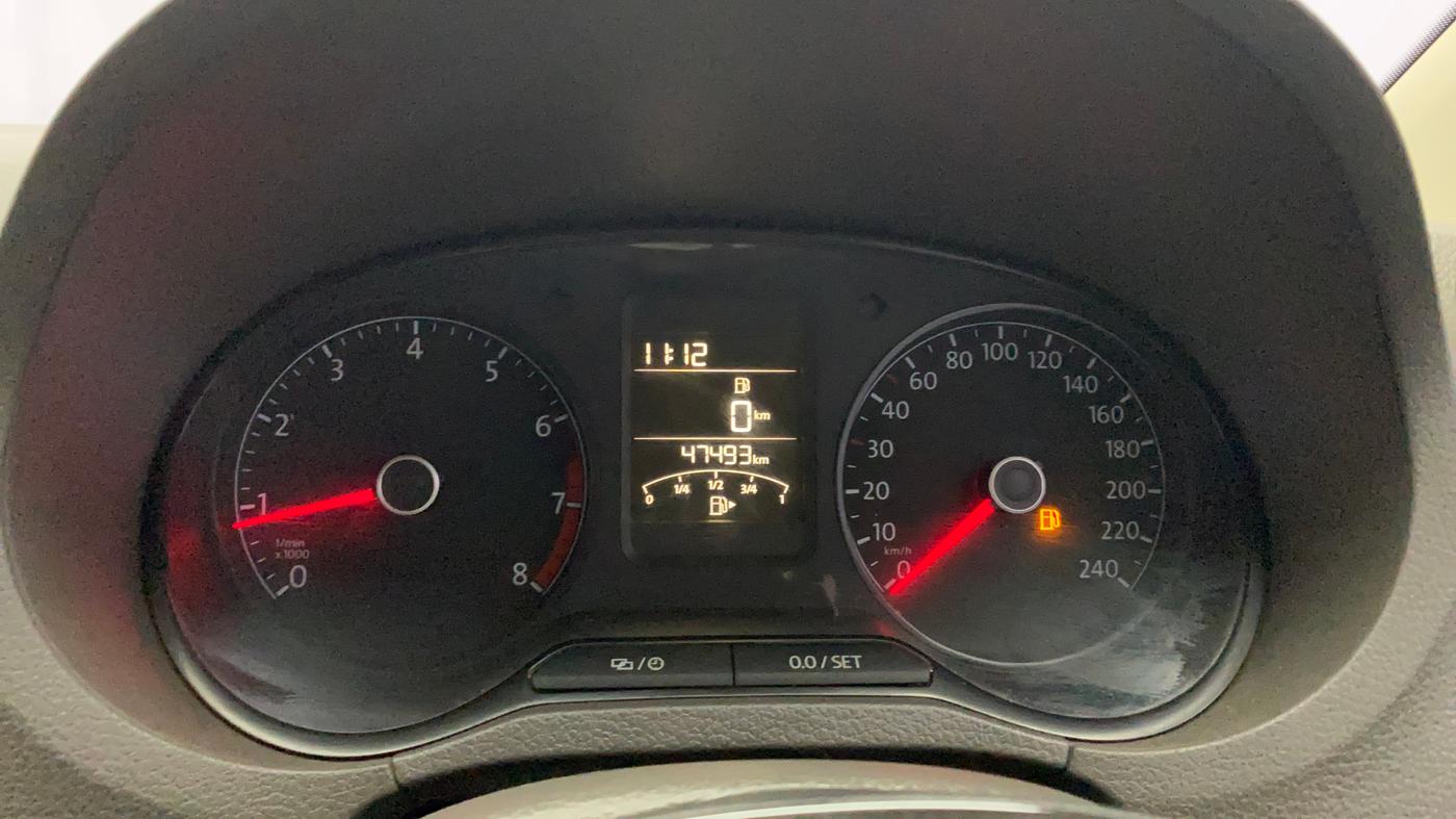 2018 Volkswagen Vento HIGHLINE 1.6 MPI, Petrol, Manual, 47,476 km, Odometer Image