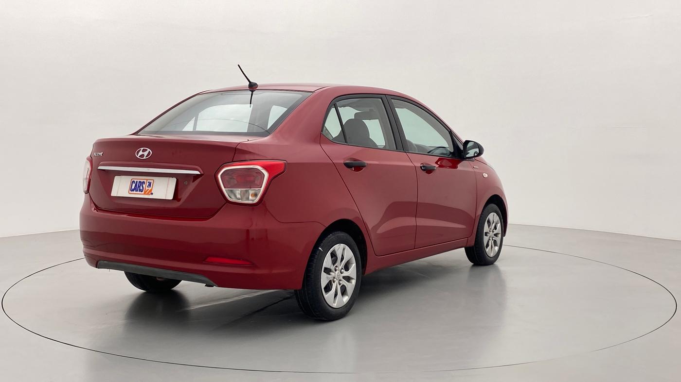 2014 Hyundai Xcent BASE 1.2, Petrol, Manual, 51,760 km, Right Back Diagonal