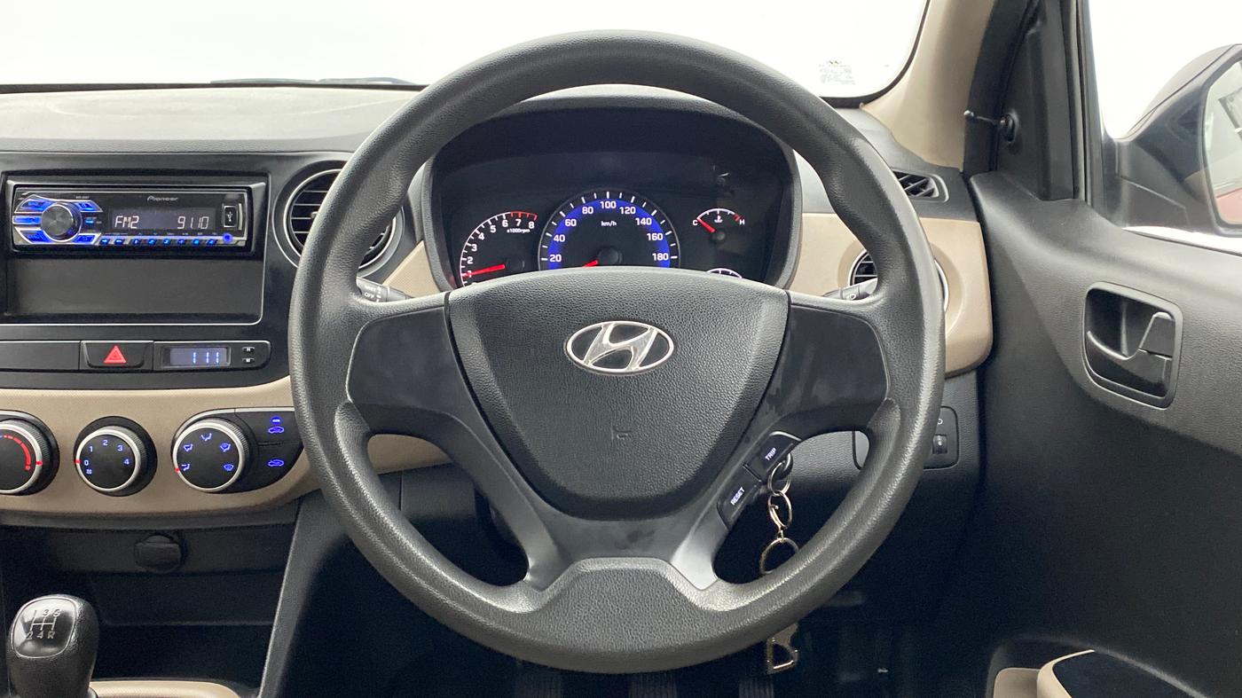 2014 Hyundai Xcent BASE 1.2, Petrol, Manual, 51,760 km, Steering Wheel Close Up