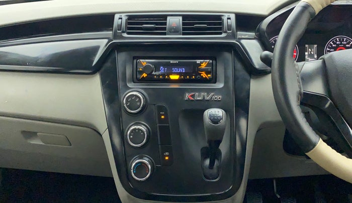 2017 Mahindra Kuv100 K4 PLUS 5 STR, Petrol, Manual, 18,884 km, Air Conditioner