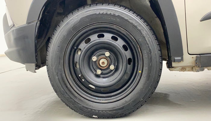 2017 Mahindra Kuv100 K4 PLUS 5 STR, Petrol, Manual, 18,884 km, Left Front Wheel