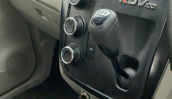 2017 Mahindra Kuv100 K4 PLUS 5 STR, Petrol, Manual, 18,884 km, Gear Lever