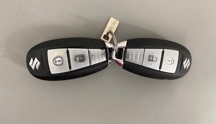 2017 Maruti Baleno ALPHA CVT PETROL 1.2, Petrol, Automatic, 63,780 km, Key Close Up