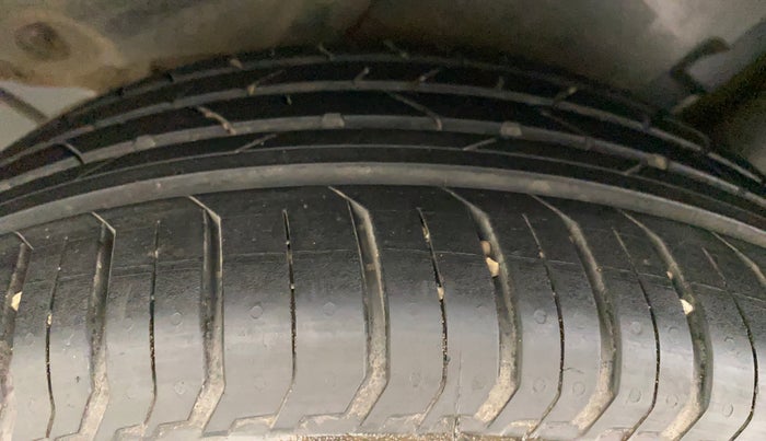 2022 Skoda SLAVIA AMBITION 1.0L TSI AT, Petrol, Automatic, 7,793 km, Left Rear Tyre Tread